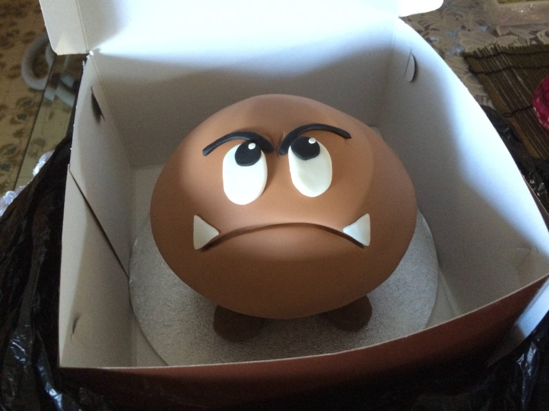 goomba cake mario brothers cake