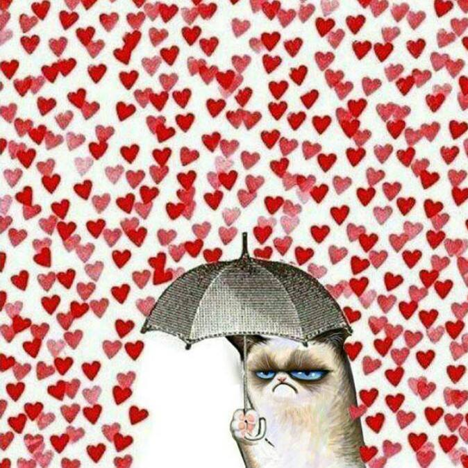 grumpy cats valentines day