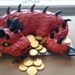 really cool dragon cake