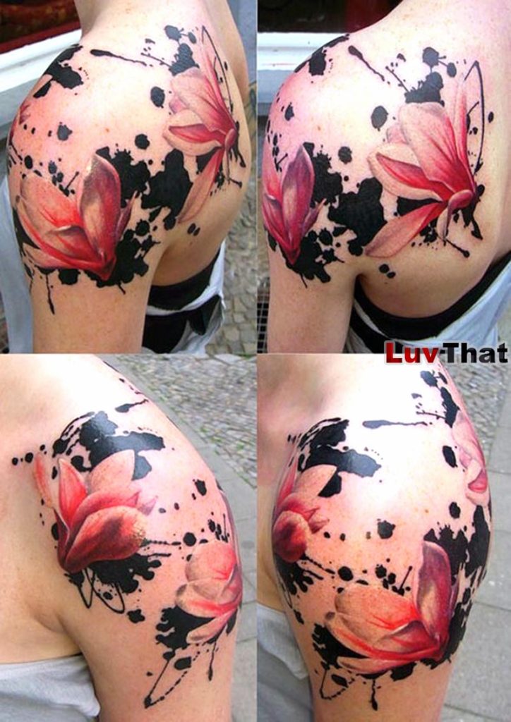 25 Amazing Watercolor Tattoos LuvThat