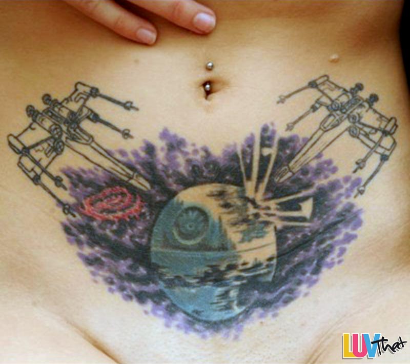 Awesome Star Wars Tattoos Luvthat