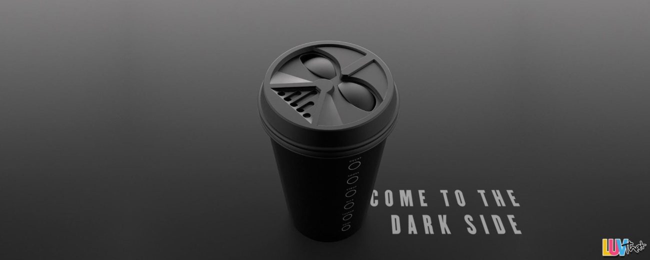 Darth Vader Coffee Cup Lid