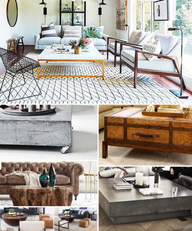 9 coffee table styles to wow your guests