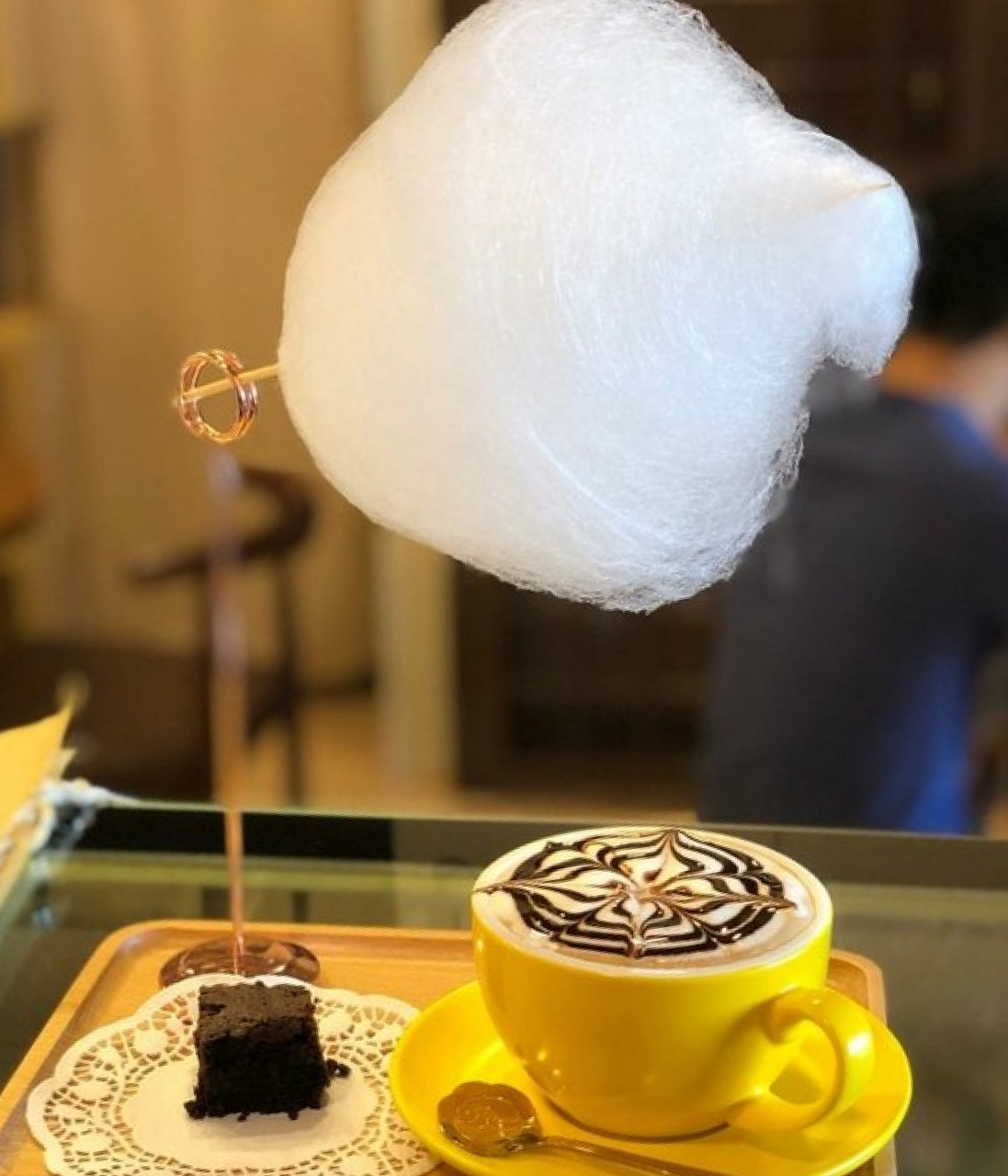 fluffy cloud coffee